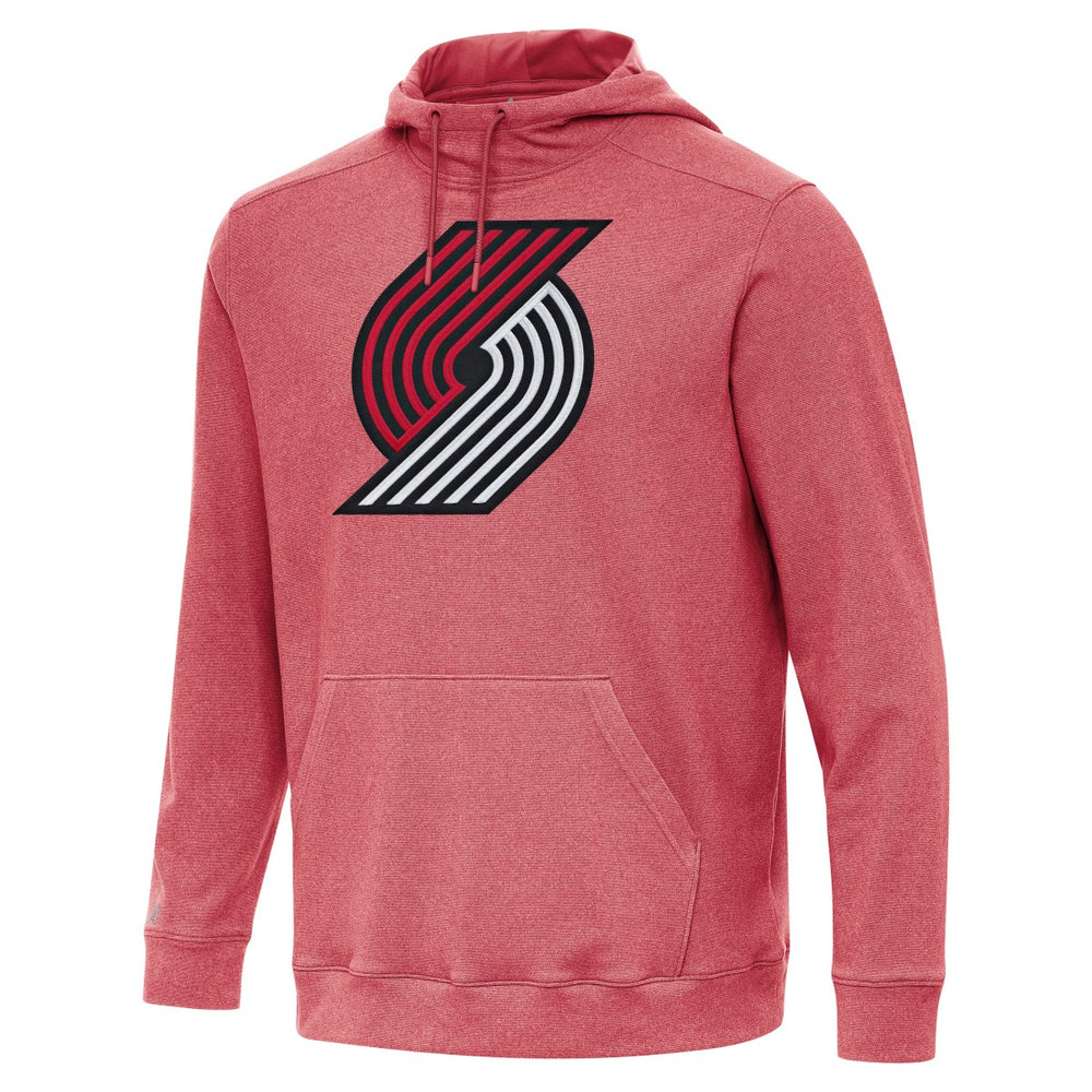 Portland Trail Blazers Antigua Cloud Pullover Hoodie - Heather Red outlet