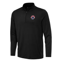 Washington Wizards Antigua Reprocess Quarter-Zip Top - Black online