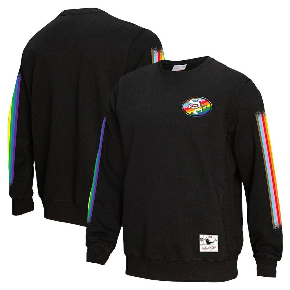 San Francisco 49ers Pride Pullover Sweatshirt - Black for sale