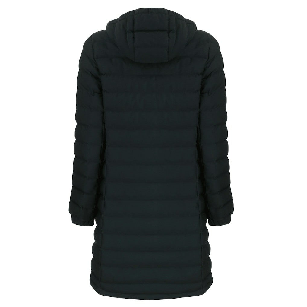 Cleveland Browns Cutter & Buck Women's Mission Ridge Repreve Eco Insulated Full-Zip Hoodie Long Puffer Jacket - Black discount