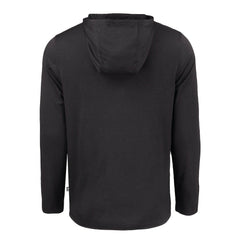 Cleveland Browns Cutter & Buck Coastline Epic Comfort Eco Recycled Long Sleeve Hooded T-Shirt - Black outlet