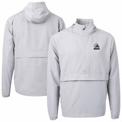 Cleveland Browns Cutter & Buck Charter Eco Recycled Anorak Half-Zip Hoodie Jacket - Gray cheap