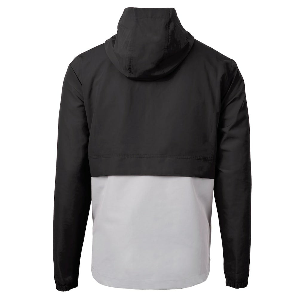 Cleveland Browns Cutter & Buck Charter Eco Recycled Anorak Half-Zip Hoodie Jacket - Black on sale
