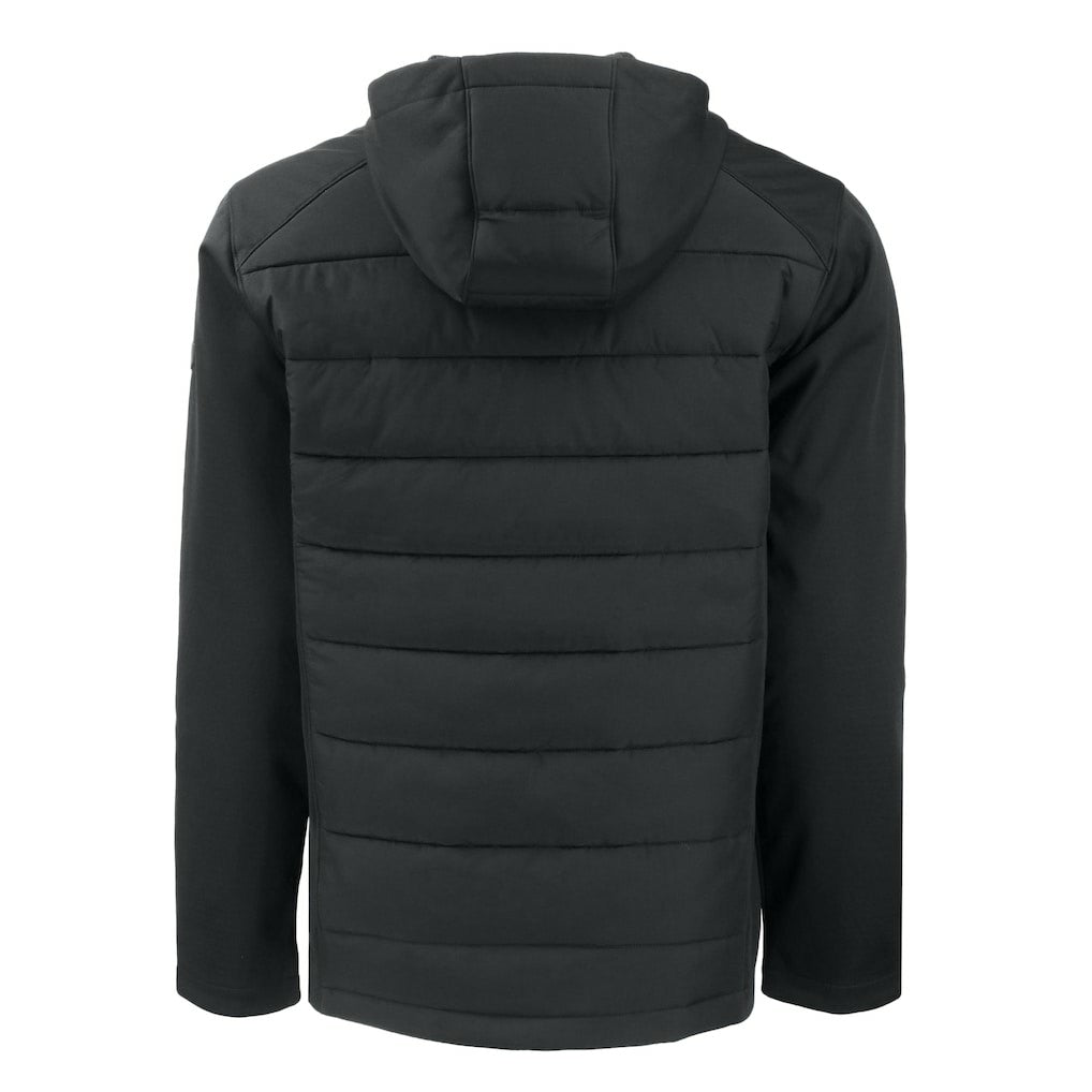 Cleveland Browns Cutter & Buck Evoke Hybrid Eco Softshell Recycled Full-Zip Hooded Jacket - Black online