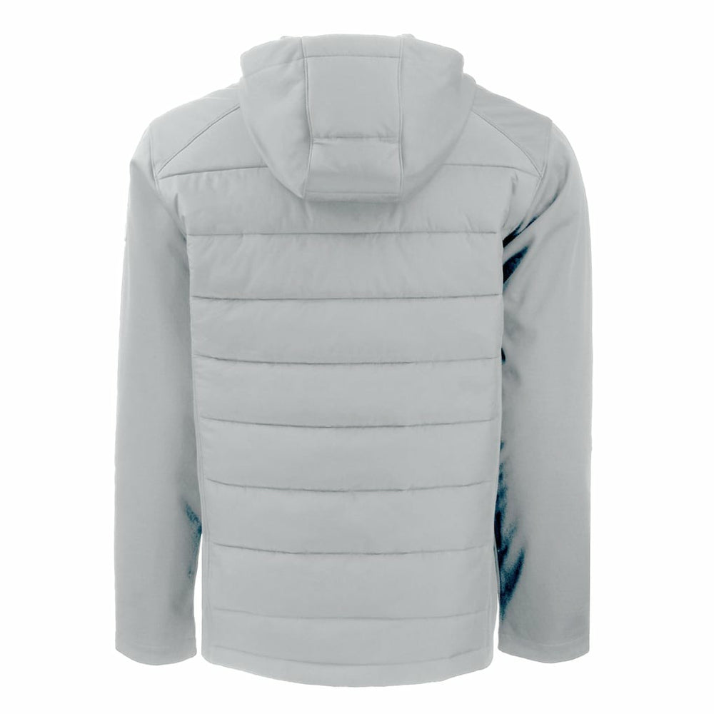 Cleveland Browns Cutter & Buck Evoke Hybrid Eco Softshell Recycled Full-Zip Hooded Jacket - Gray sale