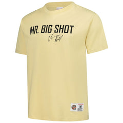 Chauncey Billups Detroit Pistons Premium T-Shirt - Cream | Mitchell & Ness outlet
