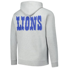 Calvin Johnson Detroit Lions Hall of Fame Player Graphic Pullover Hoodie - Heather Gray online