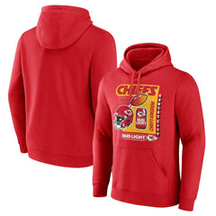 Kansas City Chiefs Bud Light Pullover Hoodie - Red for sale
