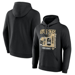 New Orleans Saints Bud Light Pullover Hoodie - Black for sale