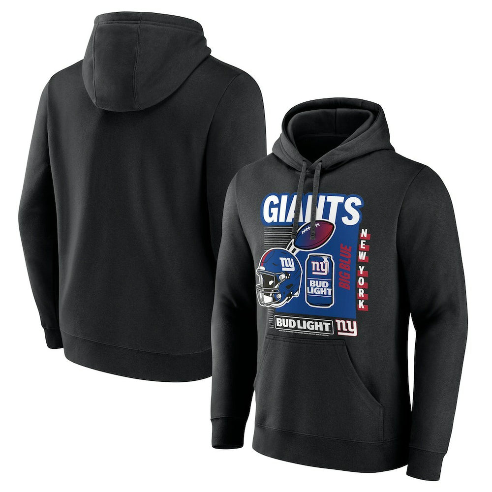New York Giants Bud Light Pullover Hoodie - Black online