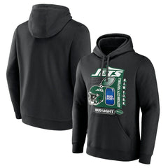 New York Jets Bud Light Pullover Hoodie - Black online
