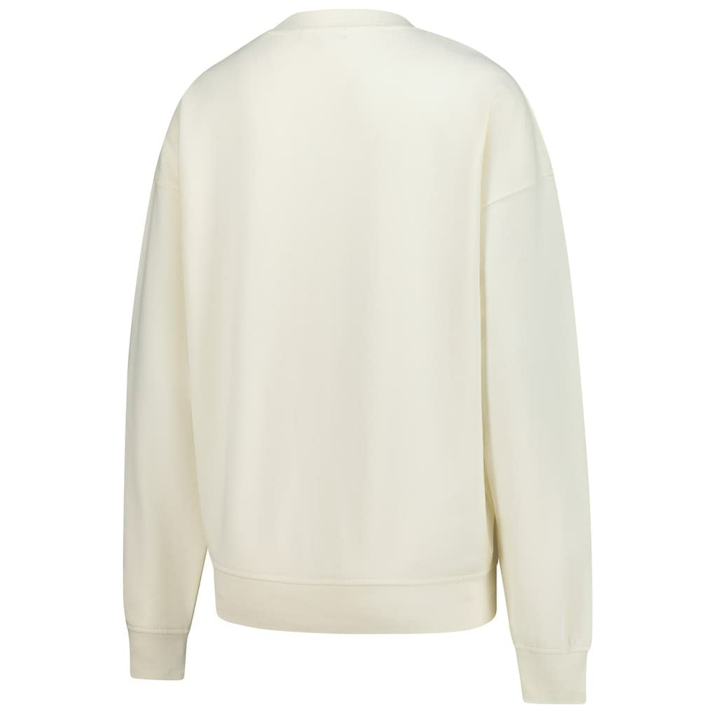 Chicago Bears Women's Fandom Fleece Pullover Sweatshirt - Cream sale