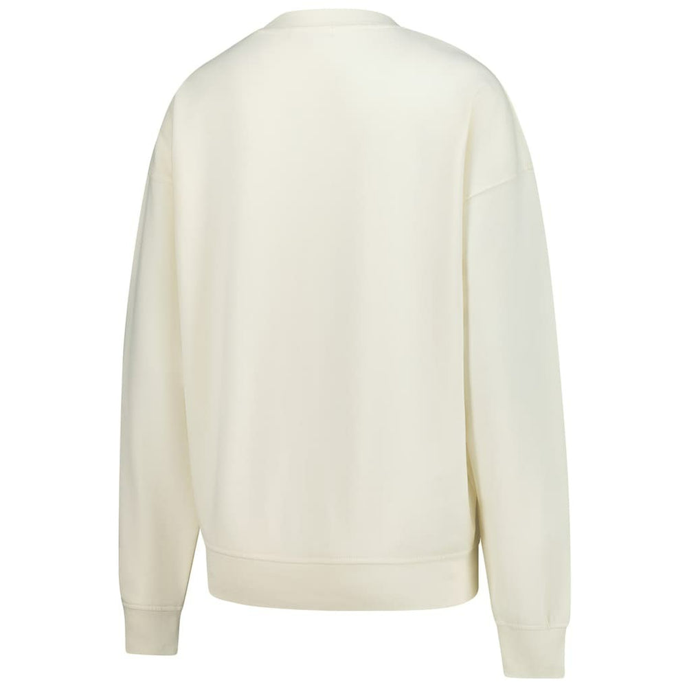 Chicago Bears Women's Fandom Fleece Pullover Sweatshirt - Cream sale