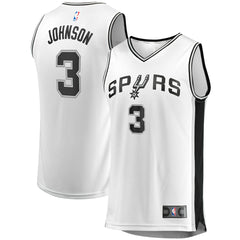 Keldon Johnson San Antonio Spurs Fast Break Association Jersey - White | Fanatics outlet