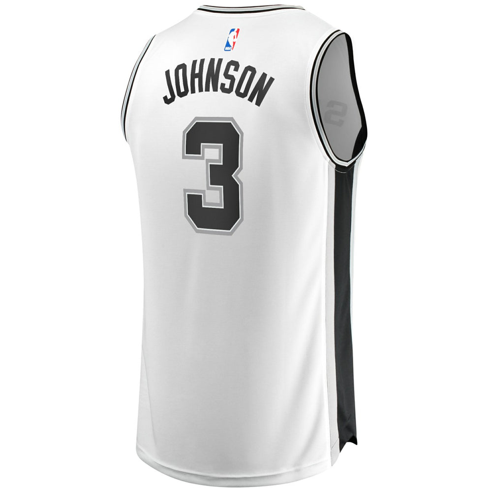 Keldon Johnson San Antonio Spurs Fast Break Association Jersey - White | Fanatics outlet