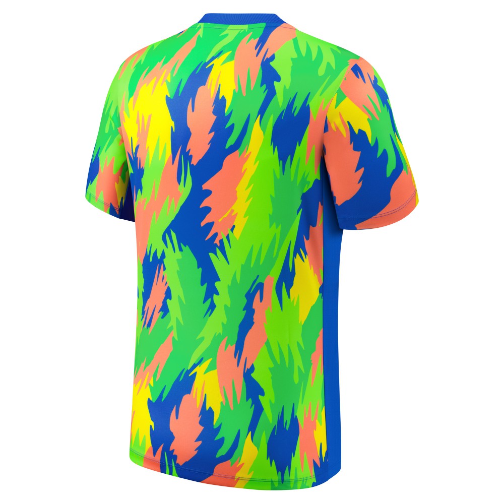 Brazil Women's National Team 2025 Academy Pro Pre-Match Performance Top - Blue | Nike shop