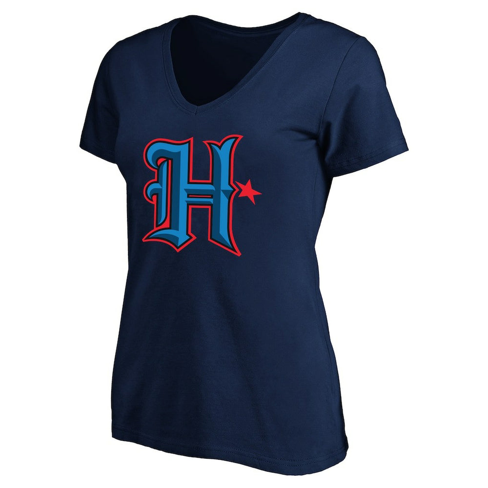 C.J. Stroud Houston Texans Women's Plus Size Fair Catch Name & Number Scoop Neck T-Shirt - Navy on sale