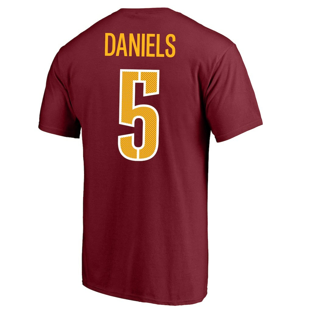 Jayden Daniels Washington Commanders Big & Tall Player Name & Number T-Shirt - Burgundy cheap