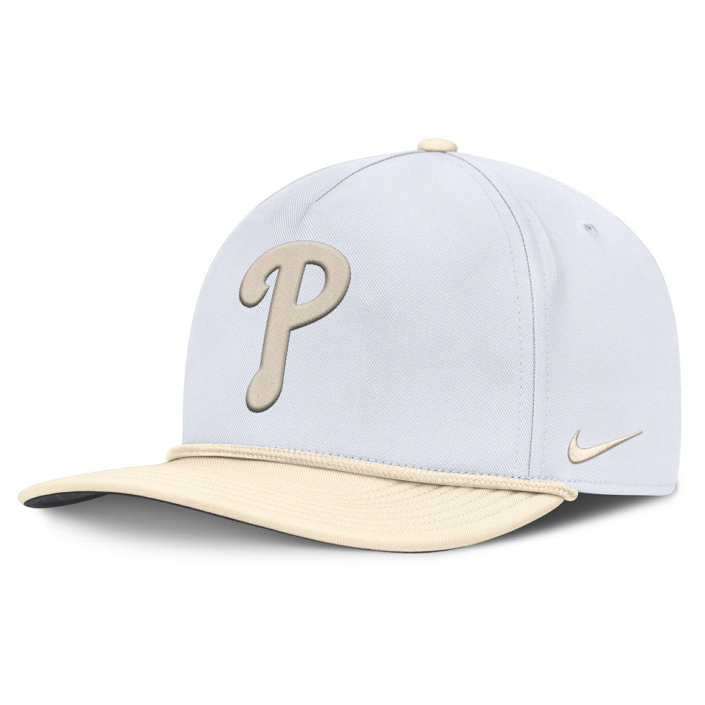 Philadelphia Phillies Pro Performance Snapback Hat - White/Cream | Nike