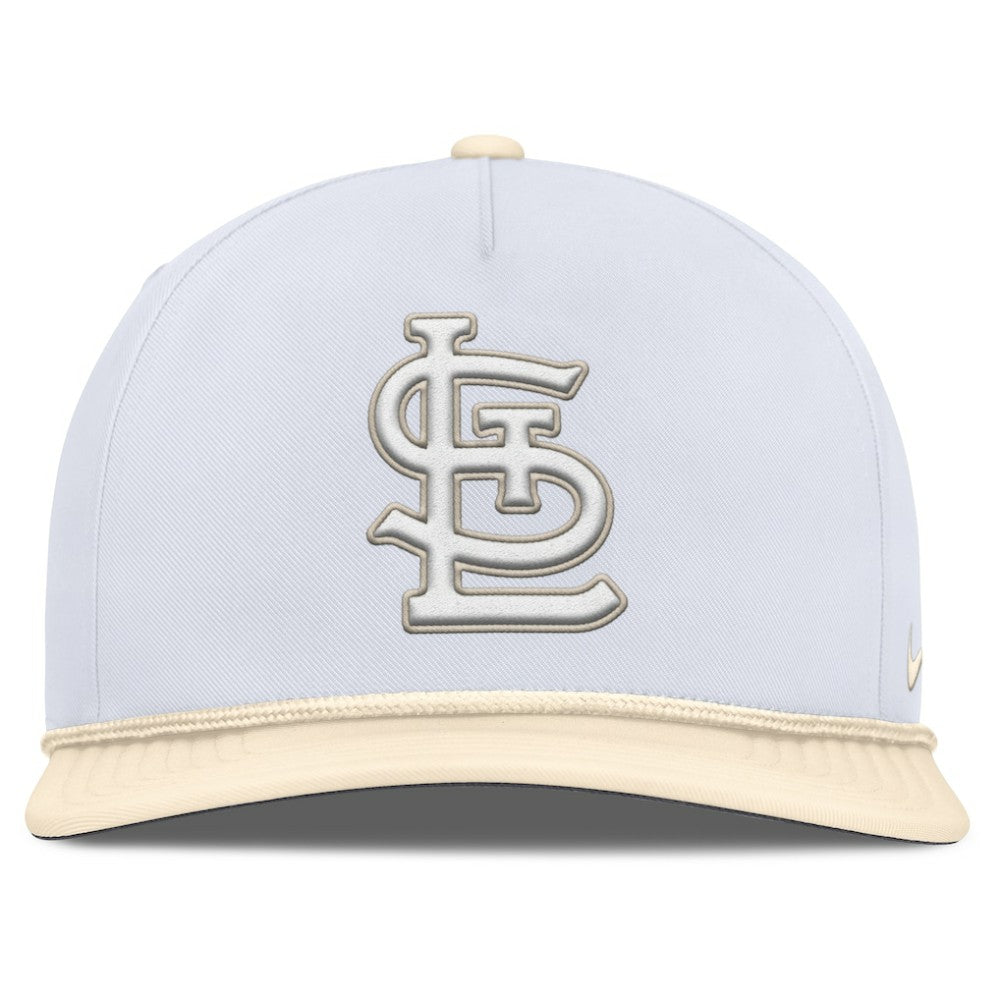 St. Louis Cardinals Pro Performance Snapback Hat - White/Cream | Nike