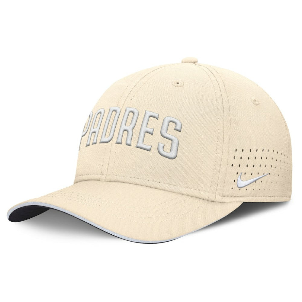 San Diego Padres Rise Performance Flex Hat - Cream | Nike