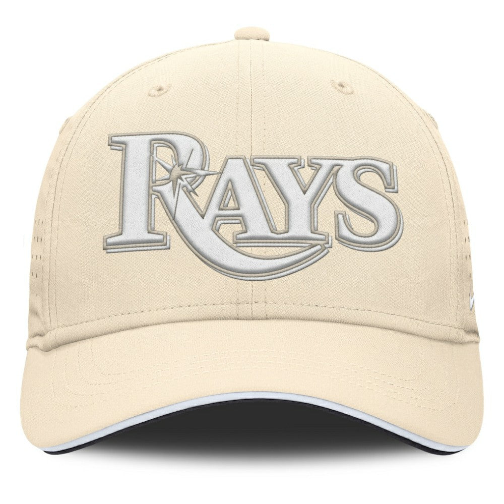 Tampa Bay Rays Rise Performance Flex Hat - Cream | Nike
