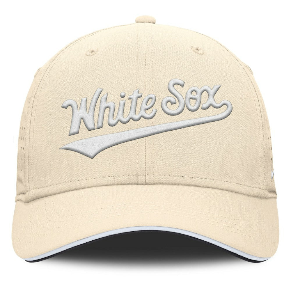 Chicago White Sox Rise Performance Flex Hat - Cream | Nike
