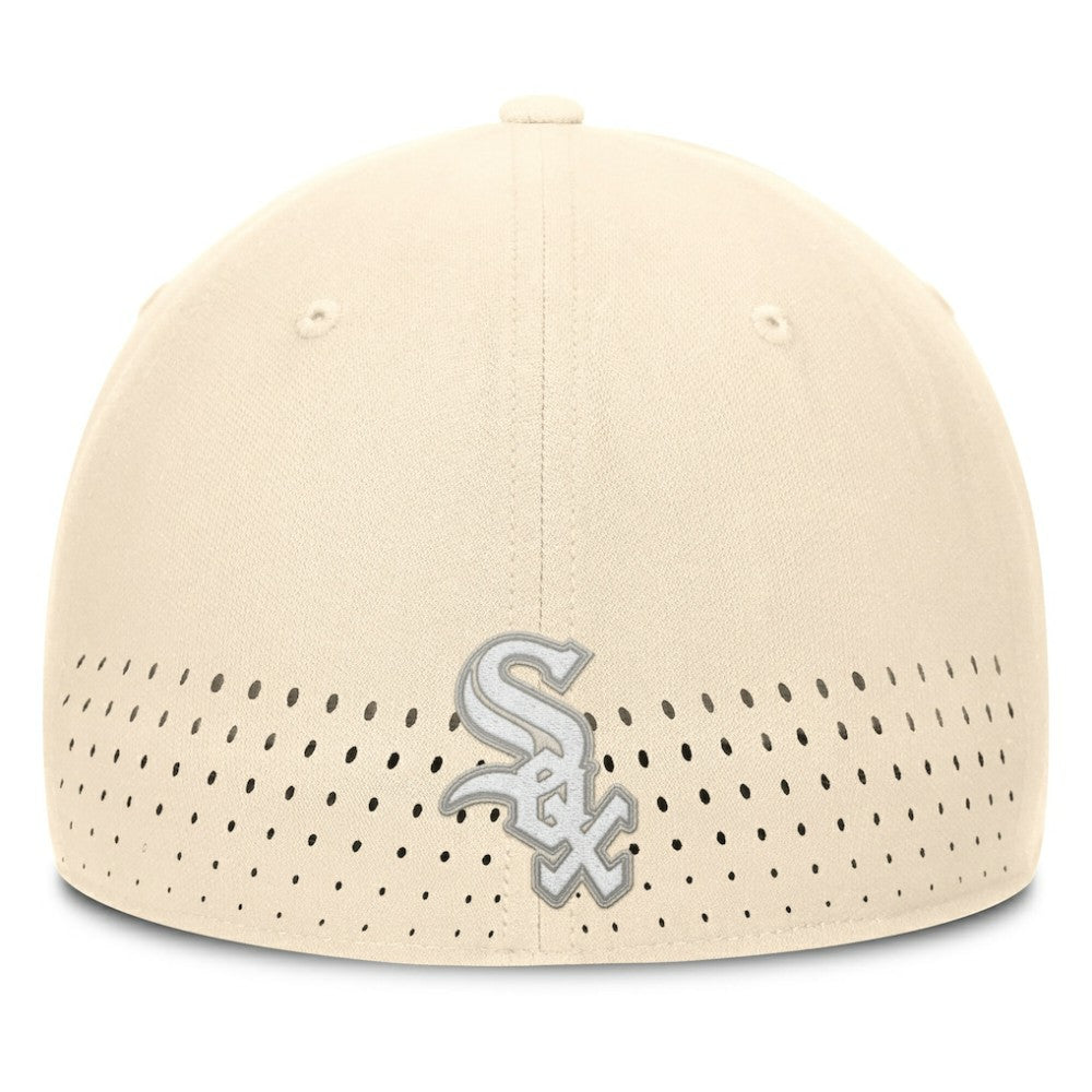 Chicago White Sox Rise Performance Flex Hat - Cream | Nike