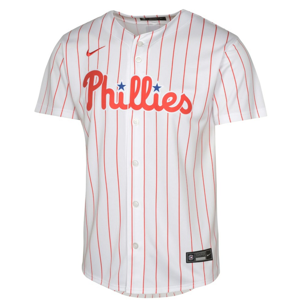 Philadelphia Phillies Youth Home Blank Limited Jersey - White | Nike