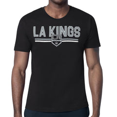 Los Angeles Kings Starter Mesh Look Team Name T-Shirt Black