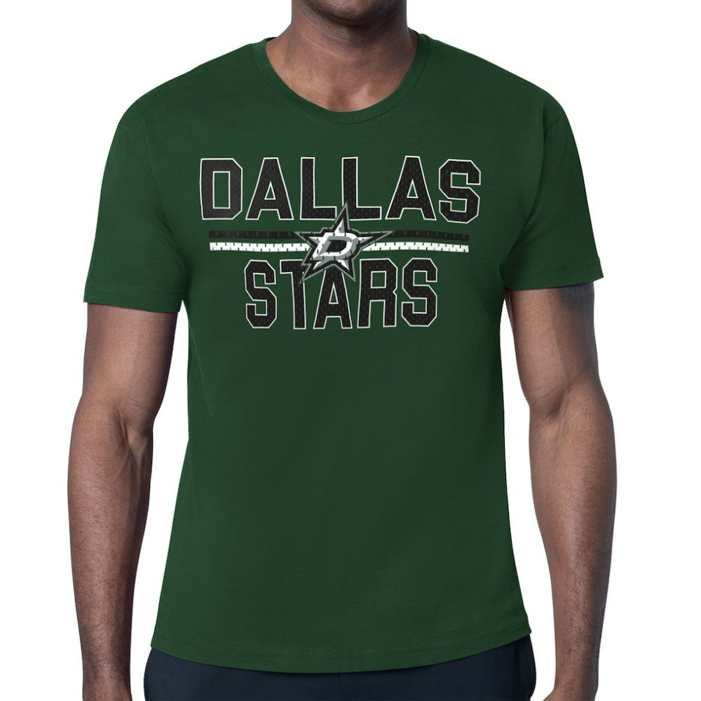 Dallas Stars Starter Mesh Look Team Name T-Shirt Kelly Green