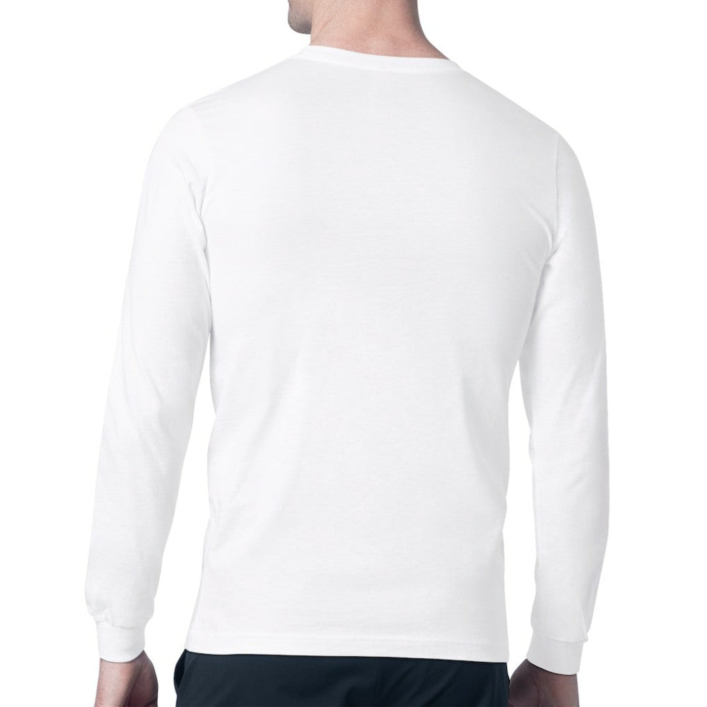 Carolina Hurricanes Starter Mesh Look Team Name Long Sleeve T-Shirt White