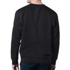 Vegas Golden Knights Starter Mesh Look Team Name Logo Pullover Sweatshirt Black
