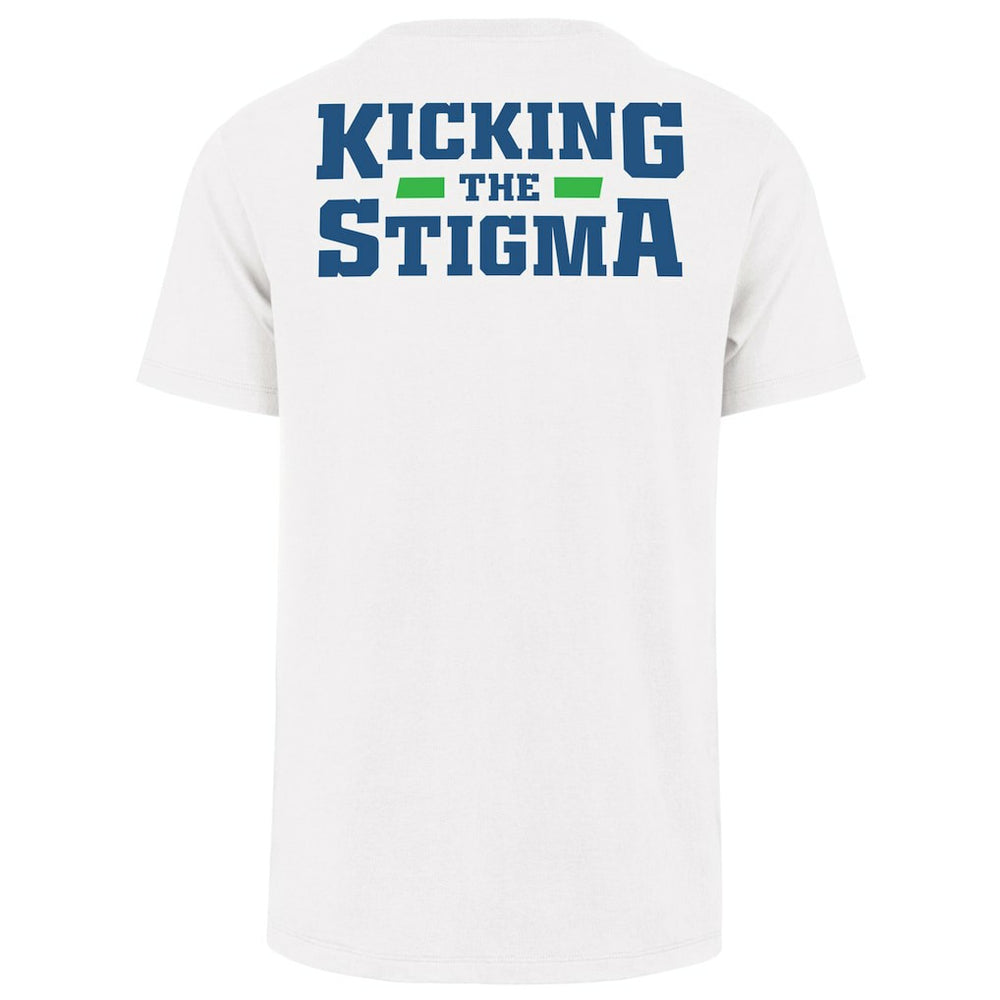 Indianapolis Colts '47 Unisex Mental Health is Health Kicking the Stigma Franklin T-Shirt - White for sale