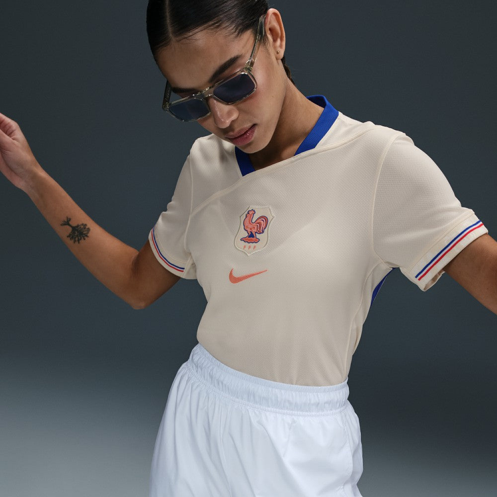 France Women's National Team Women's 2025/26 Away Replica Jersey - Cream | Nike discount