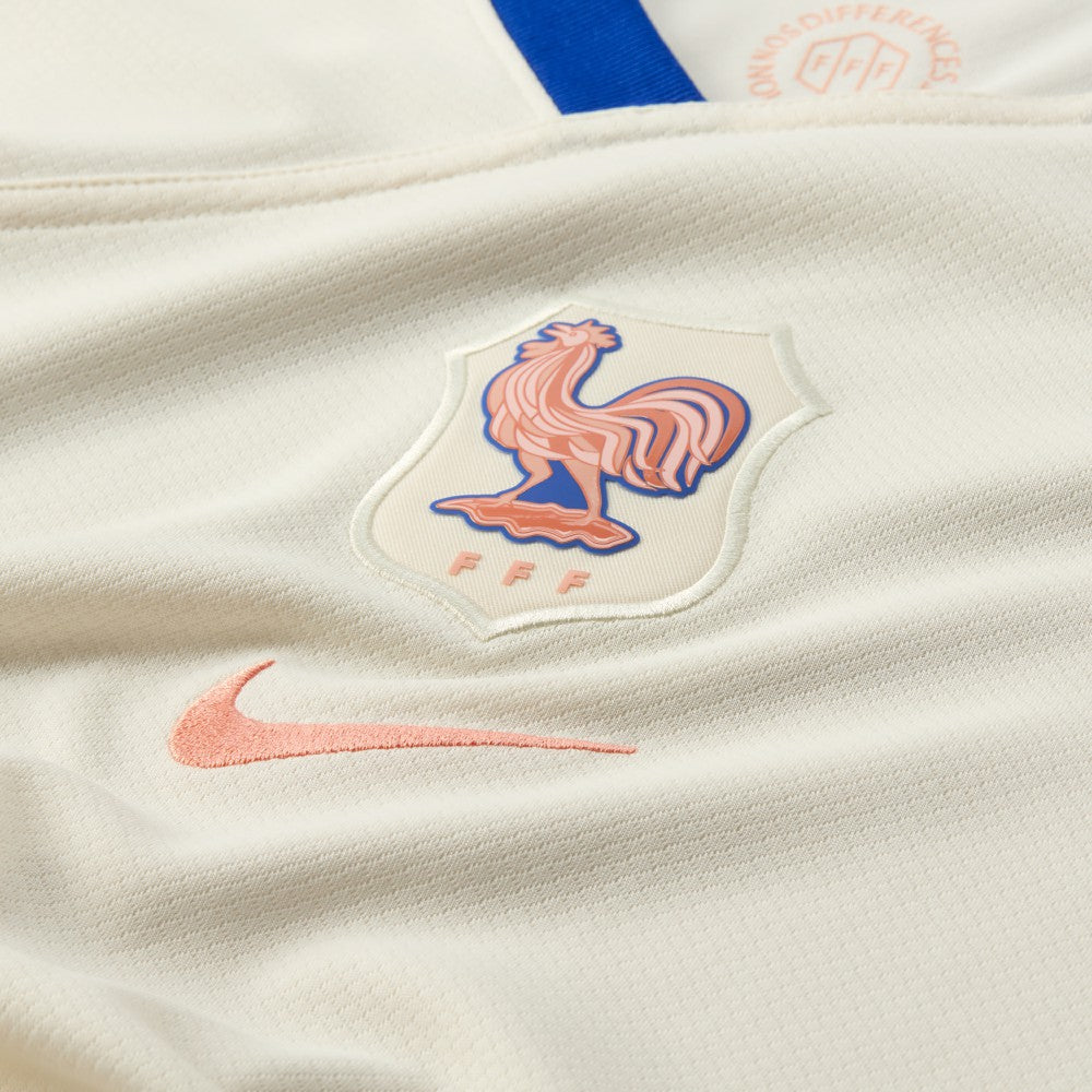 France Women's National Team Women's 2025/26 Away Replica Jersey - Cream | Nike discount
