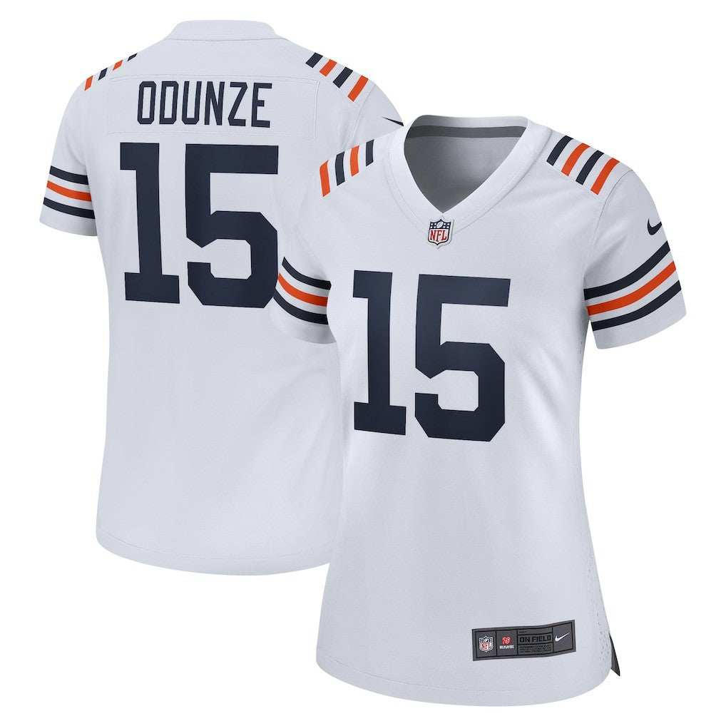 Rome Odunze Chicago Bears Women's Alternate Game Jersey - White | Nike cheap