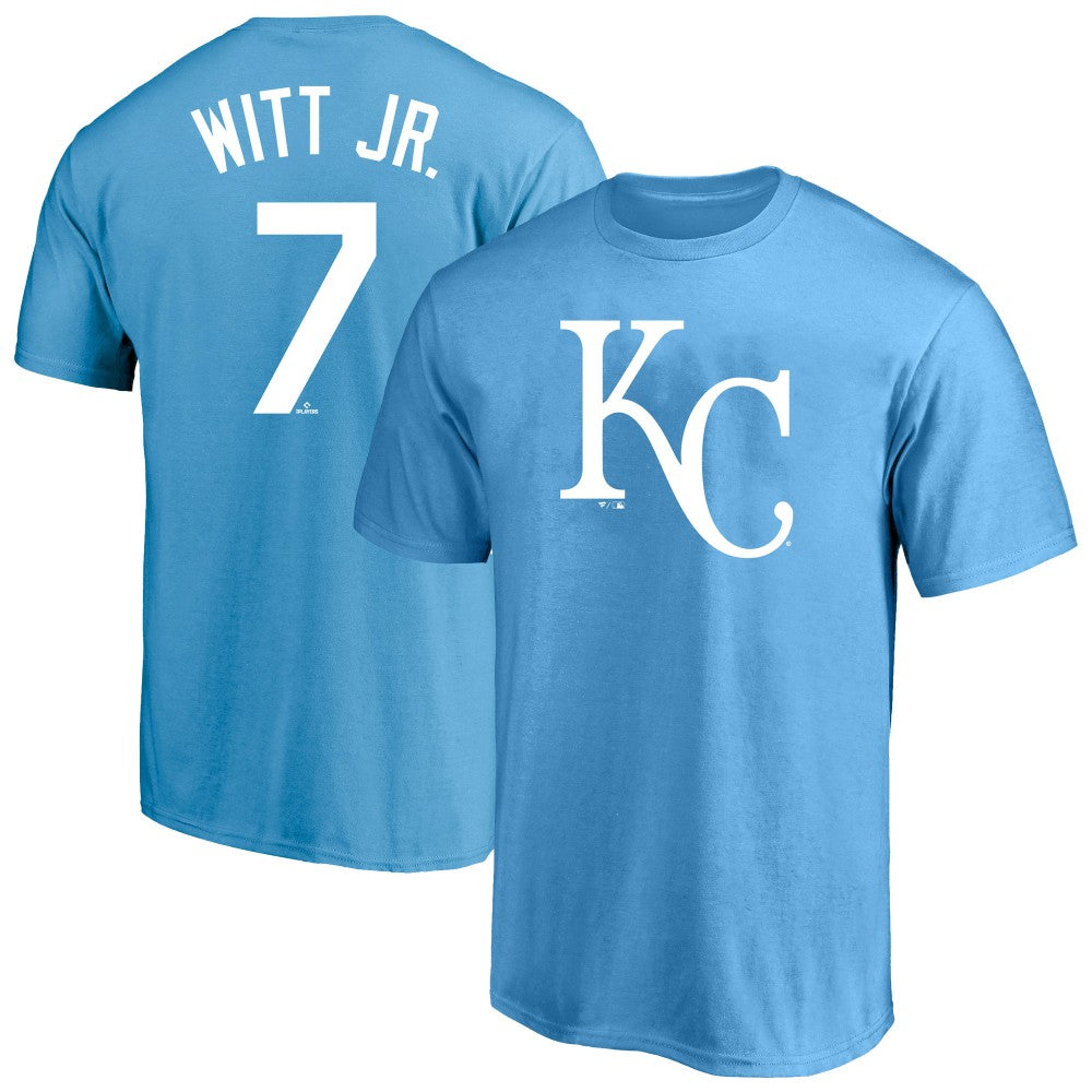 Bobby Witt Jr. Kansas City Royals Big & Tall Name & Number T-Shirt - Royal