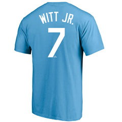 Bobby Witt Jr. Kansas City Royals Big & Tall Name & Number T-Shirt - Royal