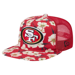 San Francisco 49ers New Era Adventure Pattern Golfer Snapback Hat - Scarlet outlet