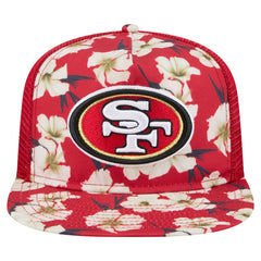 San Francisco 49ers New Era Adventure Pattern Golfer Snapback Hat - Scarlet outlet