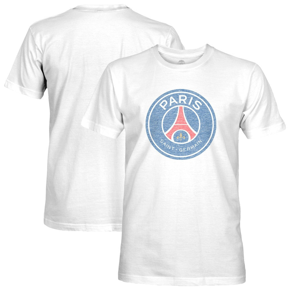 Paris Saint-Germain 1863FC Color Badge T-Shirt - White sale