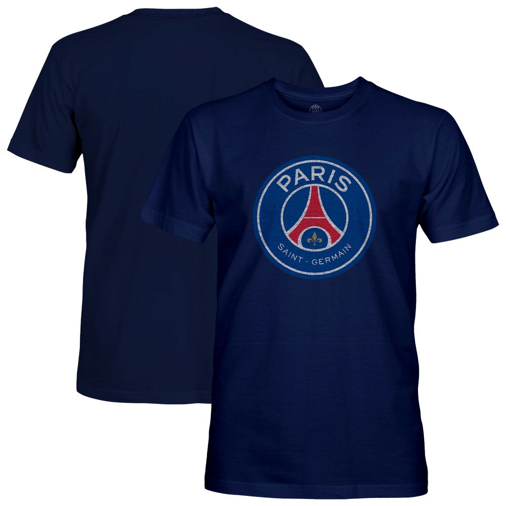 Paris Saint-Germain 1863FC Color Badge T-Shirt - Navy on sale