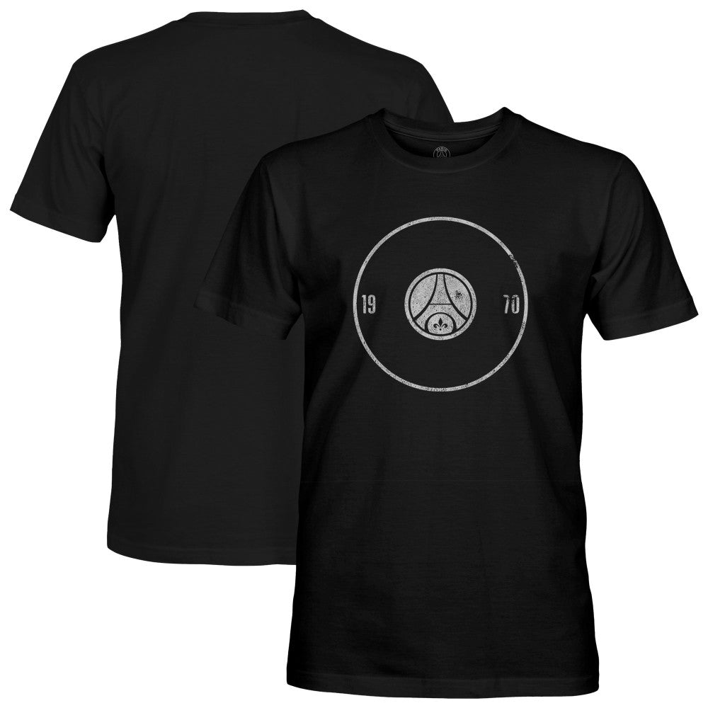 Paris Saint-Germain 1863FC Heritage Circle T-Shirt - Black shop