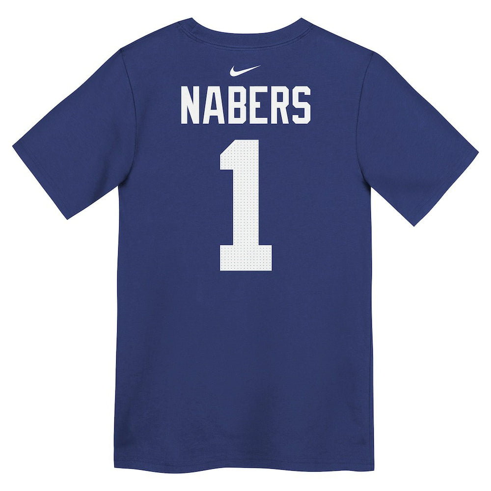 Malik Nabers New York Giants Preschool Name & Number T-Shirt - Royal | Nike discount