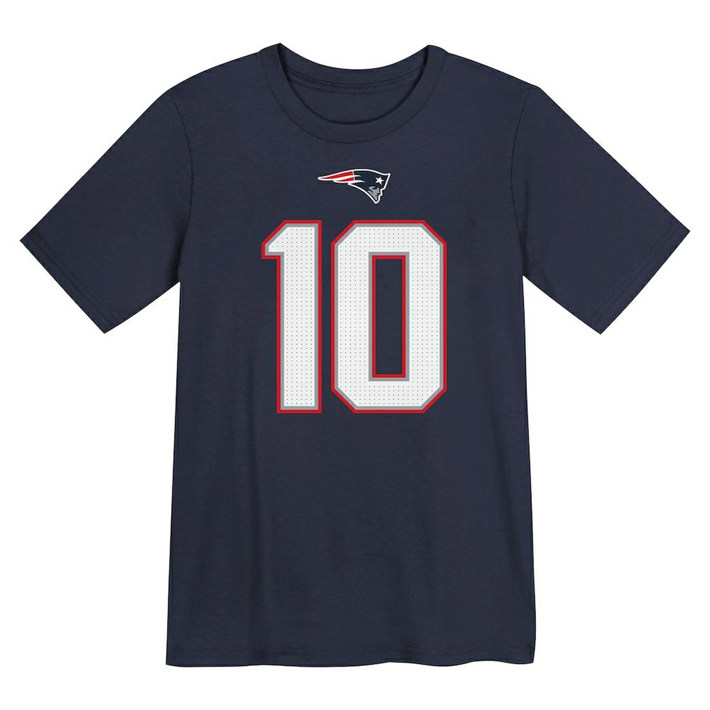 Drake Maye New England Patriots Preschool Player Name & Number T-Shirt - Navy | Nike sale