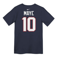 Drake Maye New England Patriots Preschool Player Name & Number T-Shirt - Navy | Nike sale