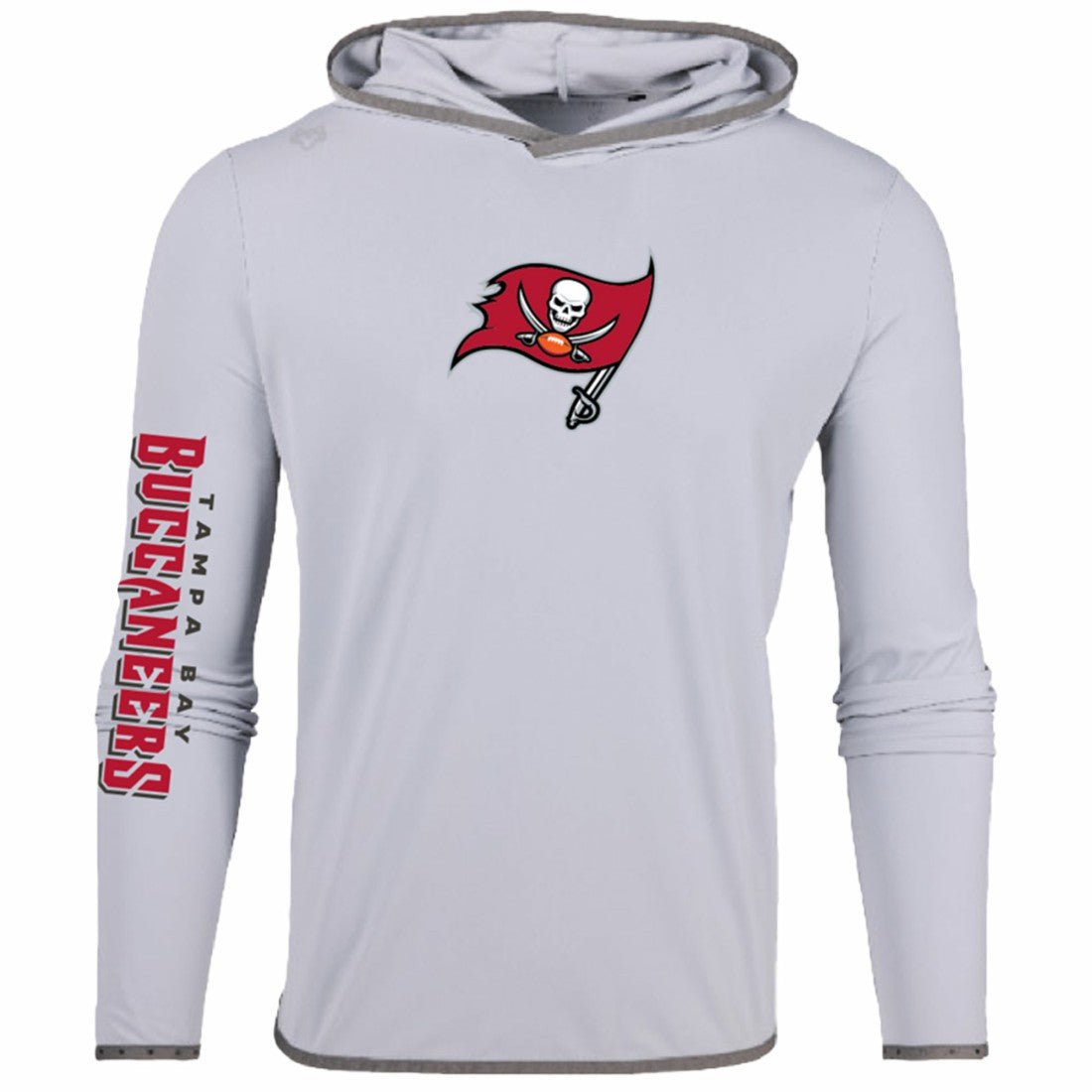 Tampa Bay Buccaneers Greyson Clothiers Colorado Long Sleeve Hoodie T-Shirt - Gray online