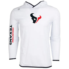 Houston Texans Greyson Clothiers Colorado Long Sleeve Hoodie T-Shirt - White on sale
