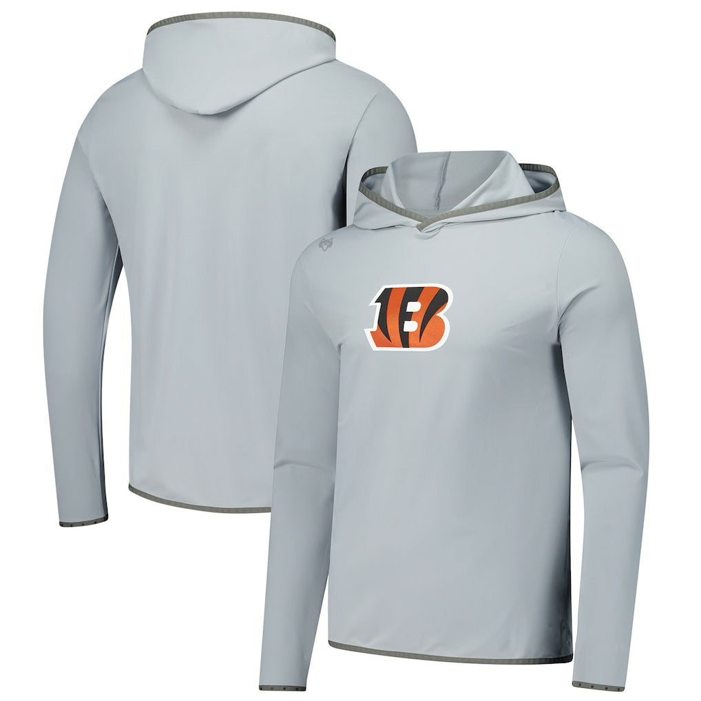 Cincinnati Bengals Greyson Clothiers Colorado Long Sleeve Hoodie T-Shirt - Gray sale